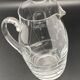 Fine chiseled glass carafe