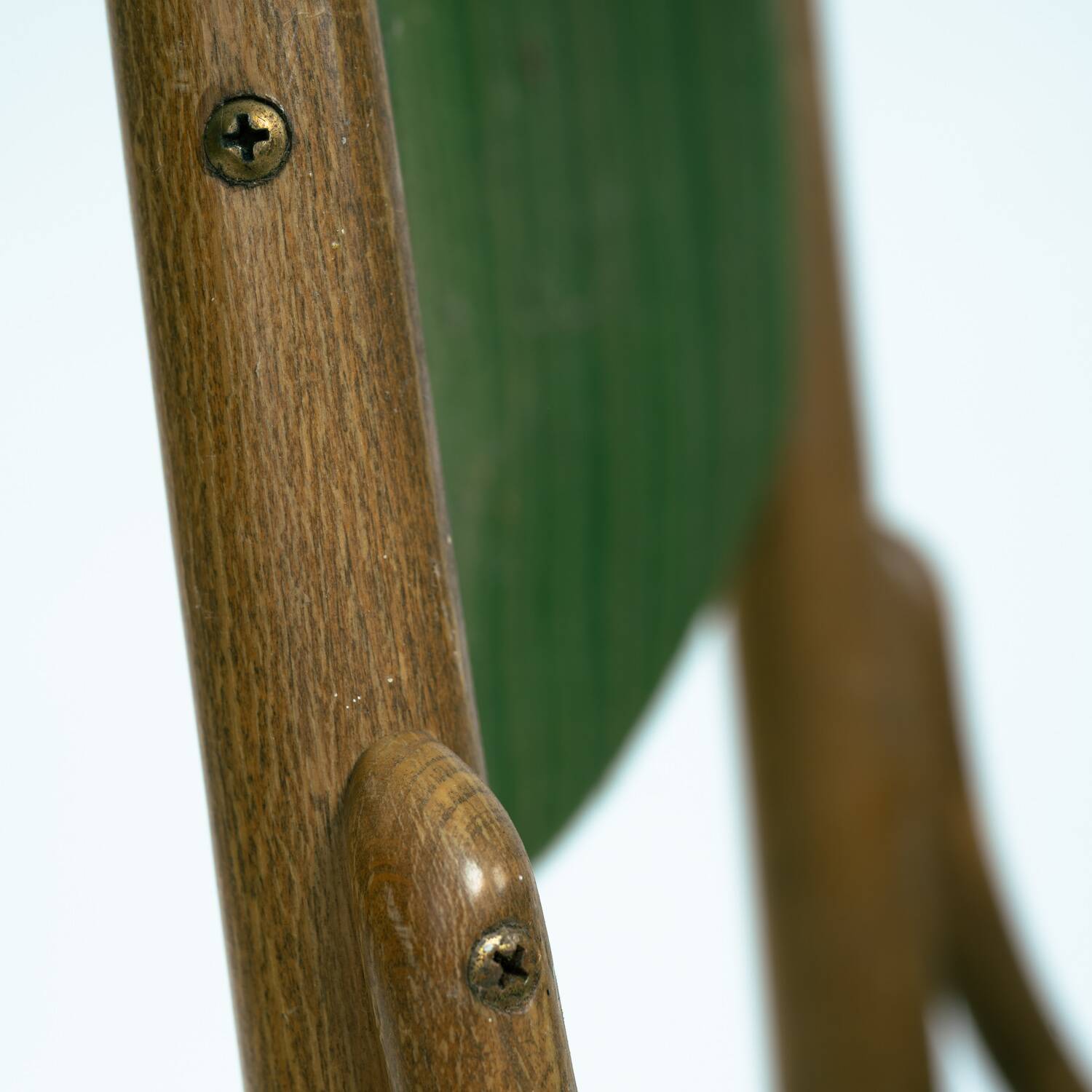 Chaises à dossier haut rembourrées en bois courbé Thonet, années 1980