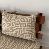 Banquette murale années 1970