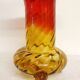 "Art Decò" glass vase. Spain, 1940s.