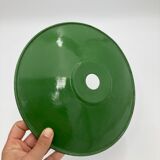 Galette suspension en émail vert