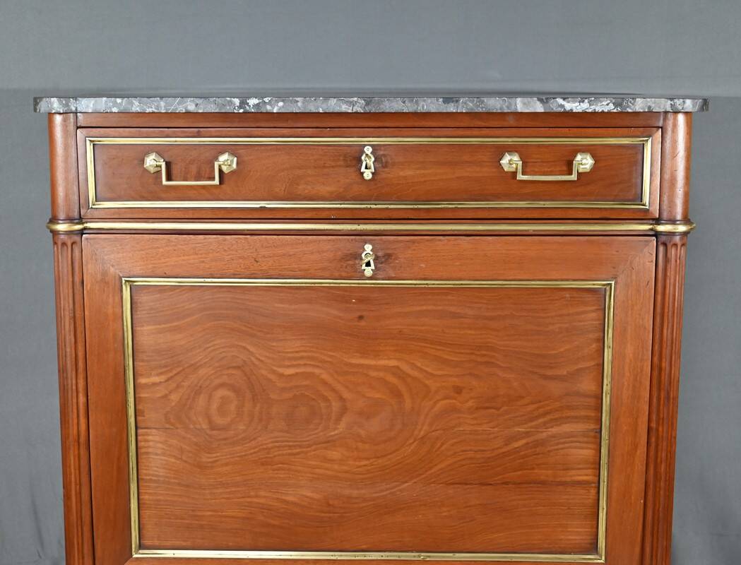 Mahogany Secretary, Louis XVI period – Late 18th century