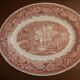 Oval dish in English porcelain Mason's Ironstone Vista