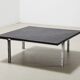 Table basse en ardoise Horst Bruning pour Kill International Allemagne années 1960