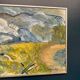 Original Scandinavian Oil On Canvas – “Valleys” By Lars Lindberg