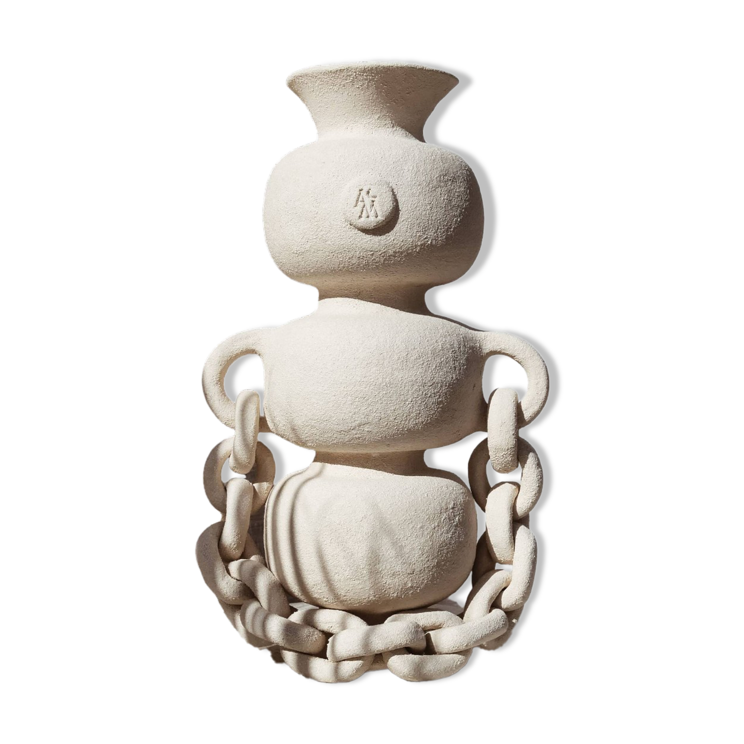 Vase olympe avec chaines