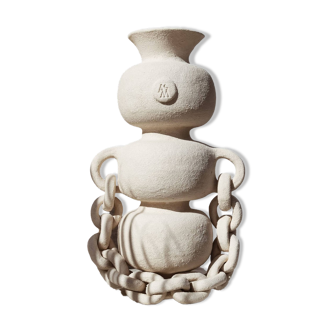 Vase olympe avec chaines