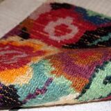 Tapis Antique Art Déco Français en Laine, Années 1920, Élégance Intemporell