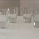 Ensemble de 6 verres à liqueur shooter à facettes