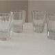 Ensemble de 6 verres à liqueur shooter à facettes