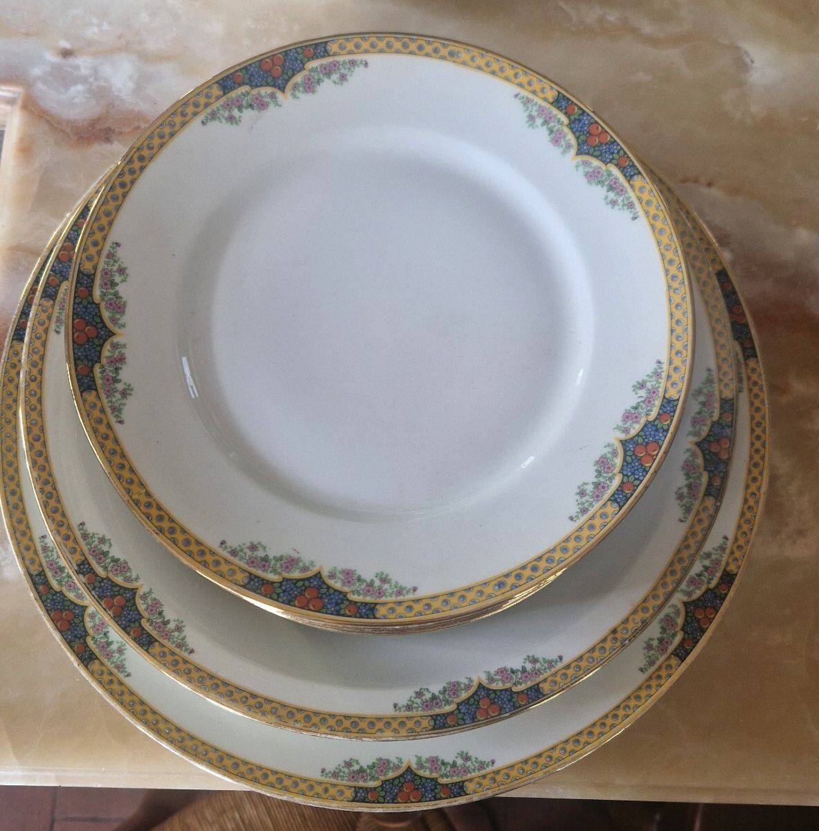 Limoges Porcelain Table Service – F. Legrand – Circa 1920