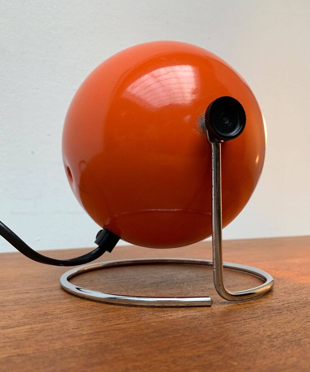 Mid-century space globe table lamp by Erco, 1970s.