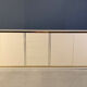 Vintage lacquered credenza, 1980s