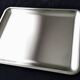Service tray Létang and Rémy in satin stainless steel 35 x 45 cm