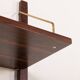 Danish mid century rosewood shelving unit in the style of Poul Cadovius, 19