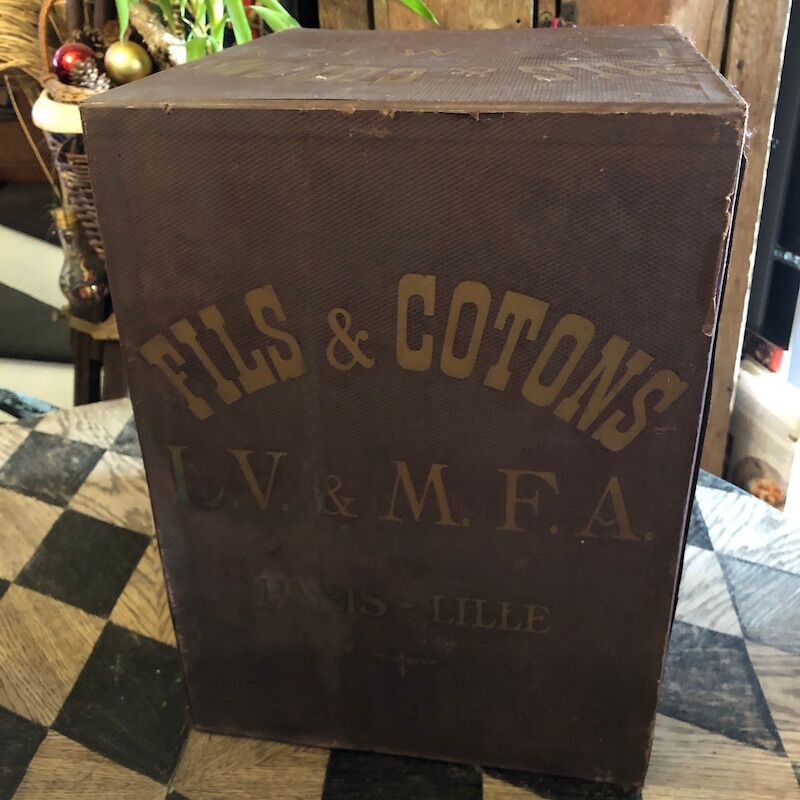 Haberdashery cabinet 8 drawers l.v. and m.f.a paris-lille