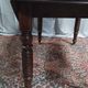 19th-century Louis Philippe walnut drop-leaf table.