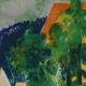 Paul Collomb: Path in Summer, original signed lithograph.