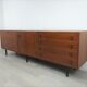 Modernist 60s vintage Scandinavian teak sideboard