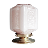 Pink art deco lamp