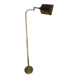 Liseuse / lampadaire articulé ep 1970 laiton doré