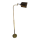 Reading light / articulated floor lamp ep 1970 golden brass
