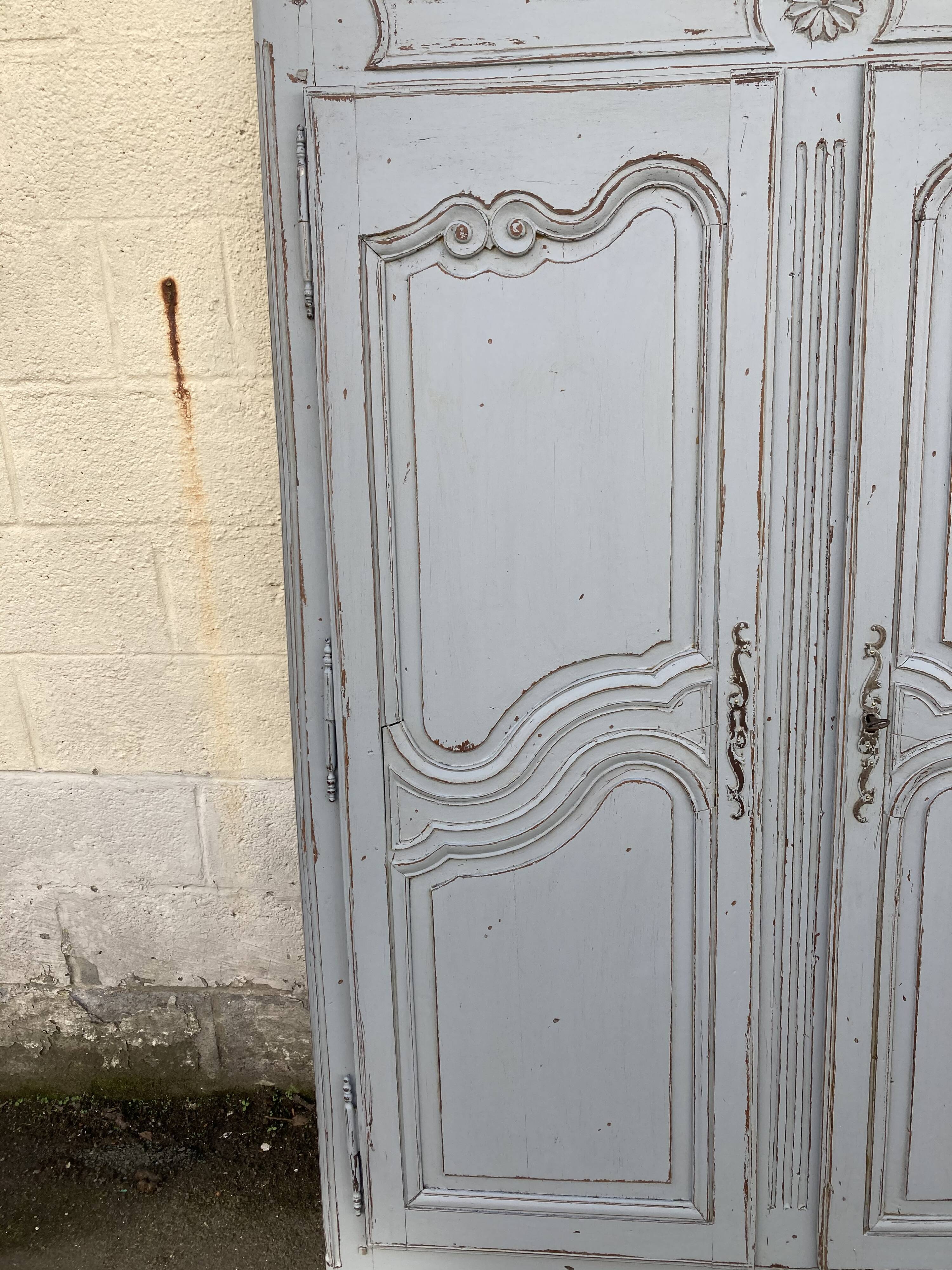 Old 18th century oak closet