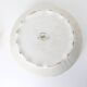Earthenware salad bowl, Saint Amand & Hamage earthenware factory, Floreal pattern, French manufacturer