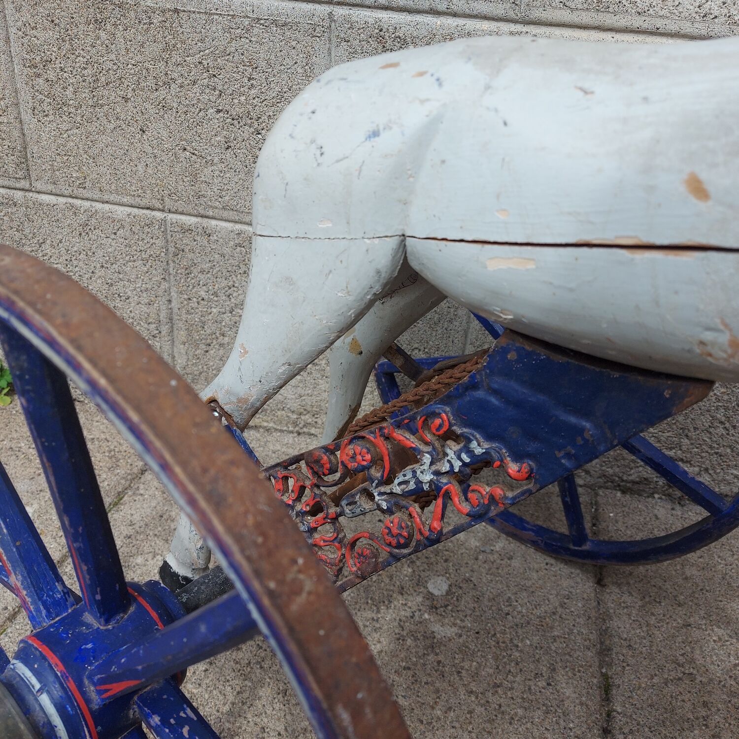 Napoleon III pedal tricycle horse