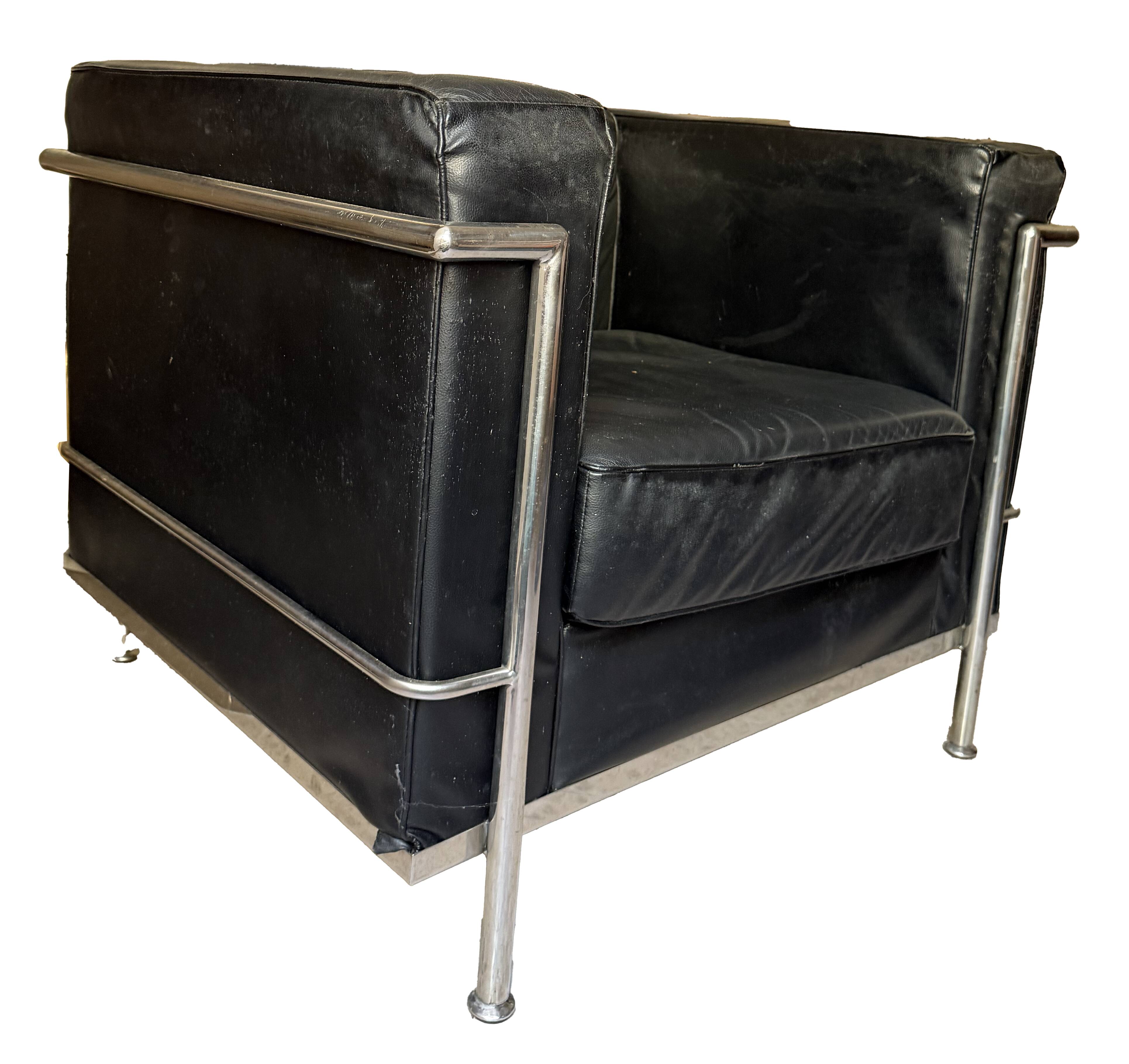 Fauteuil copie lc3