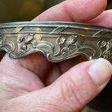 antique crystal catchall