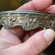 vide-poche ancien en cristal gra