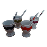 Egg cups x4