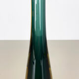 Large Murano Glass Sommerso Vase Designed by Flavio Poli attrib., Italy, 1970s