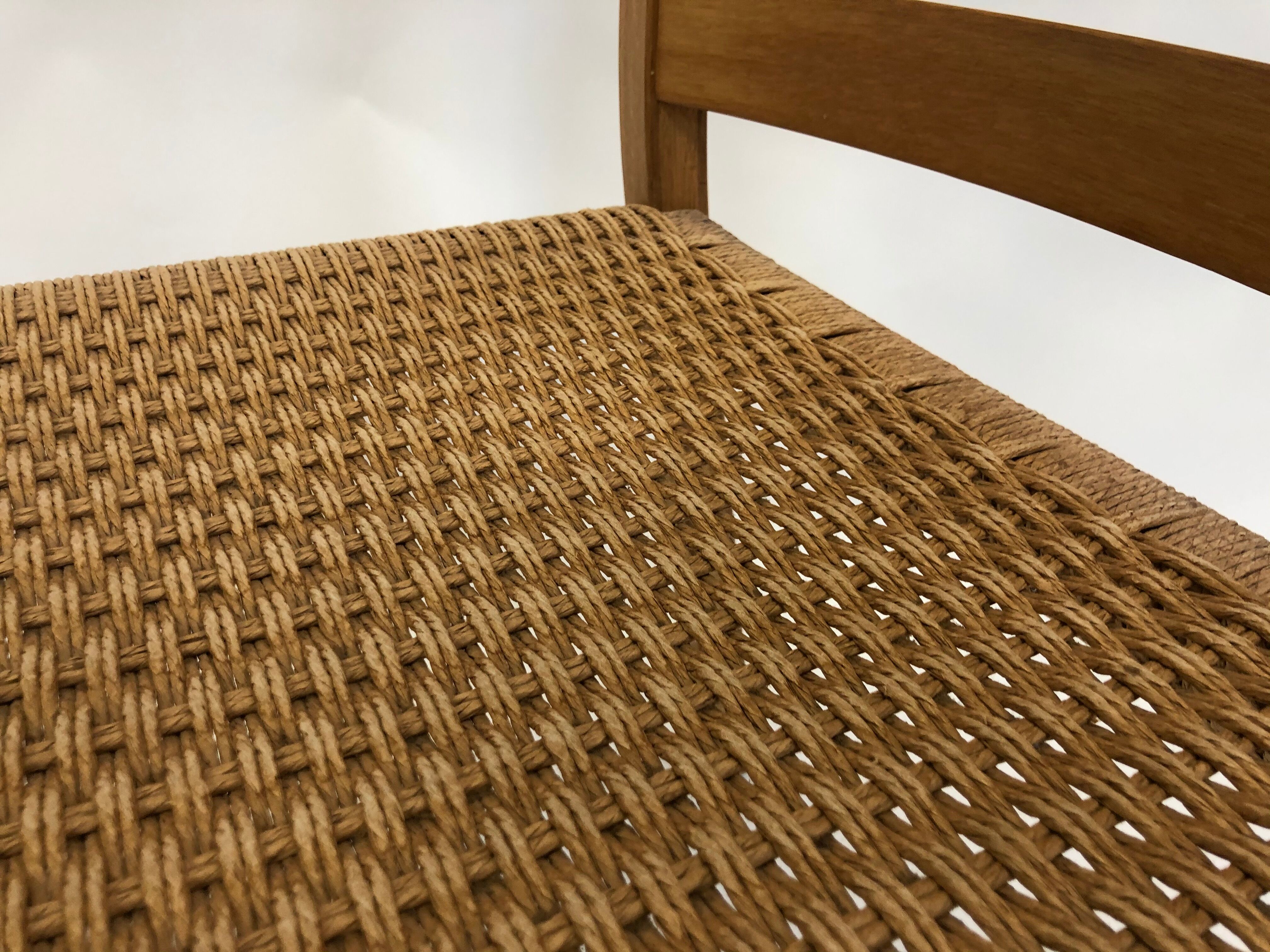 Vintage chair JL Muller M-belfabrik model No. 408 design 1960 Denmark