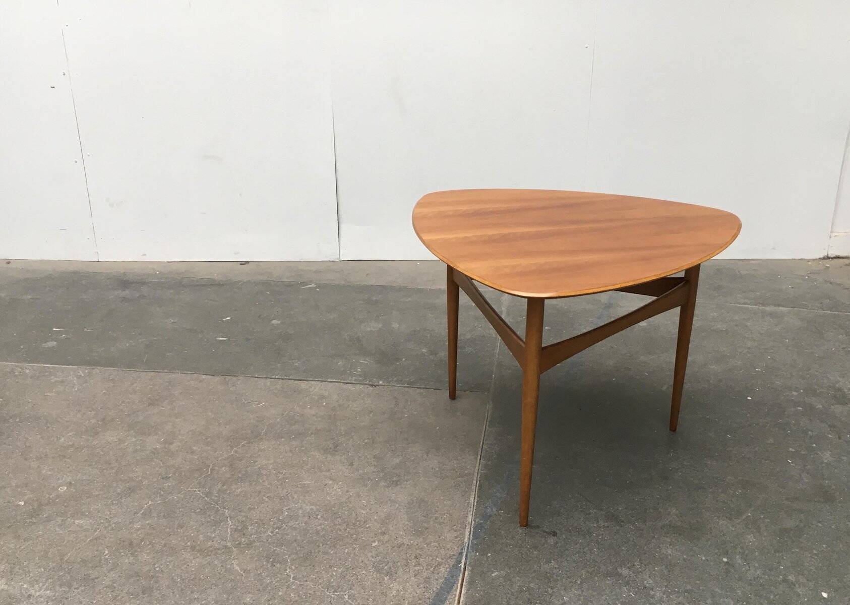 Mid-century tripod coffee table