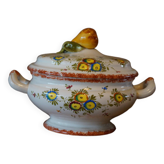 Italian ceramic soup tureen