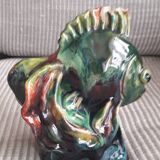 Vintage ceramic fish Vallauris