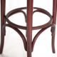 Curved wooden bar stool, vintage high stool, vintage stool, bar decor, vintage furniture