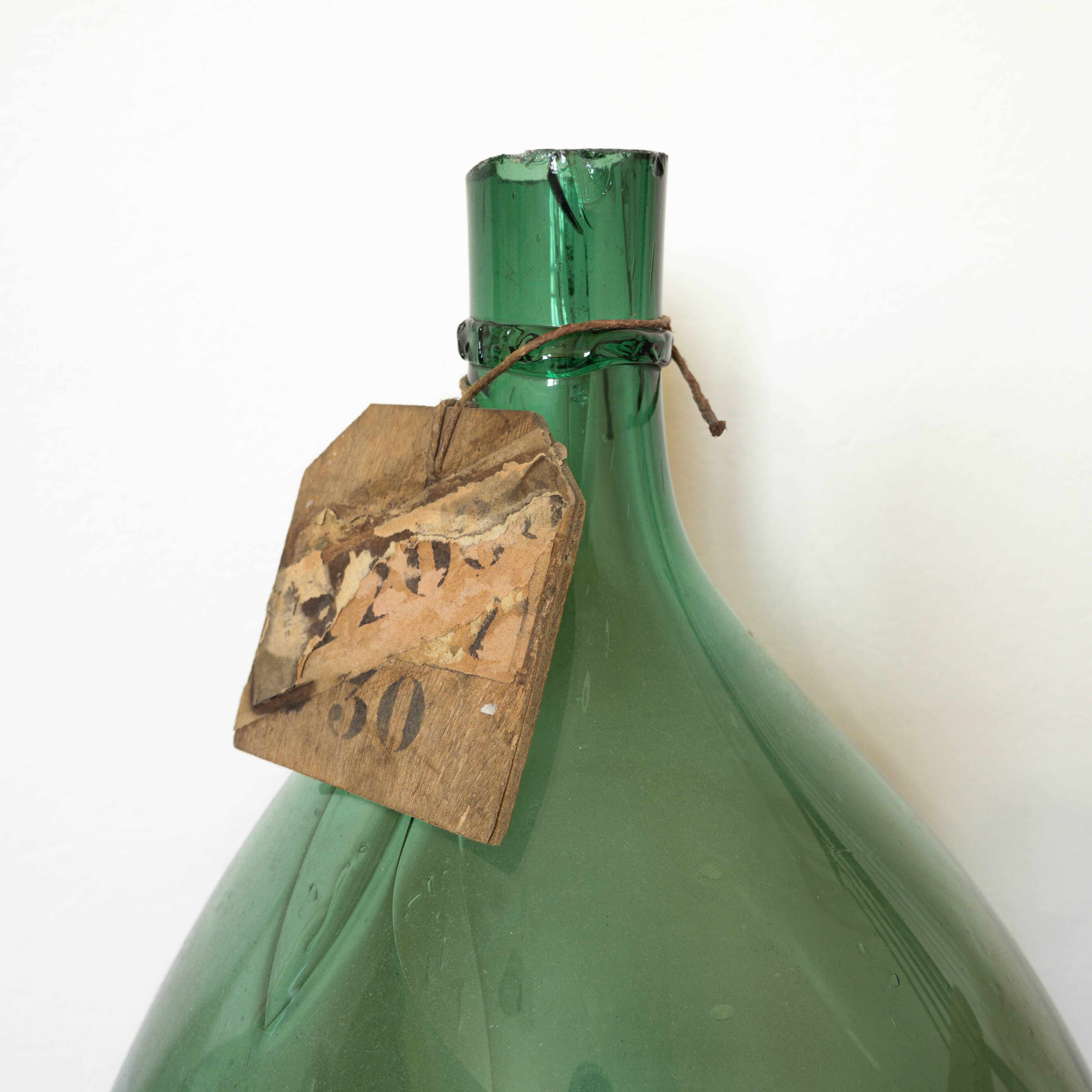 Pair of demijohns of 30 L