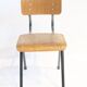 Vintage school deco children's chair