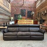 80s leather living room set