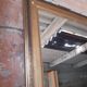 Old mirror of period handmade by cabinetmaking and decorated with gold leaf
