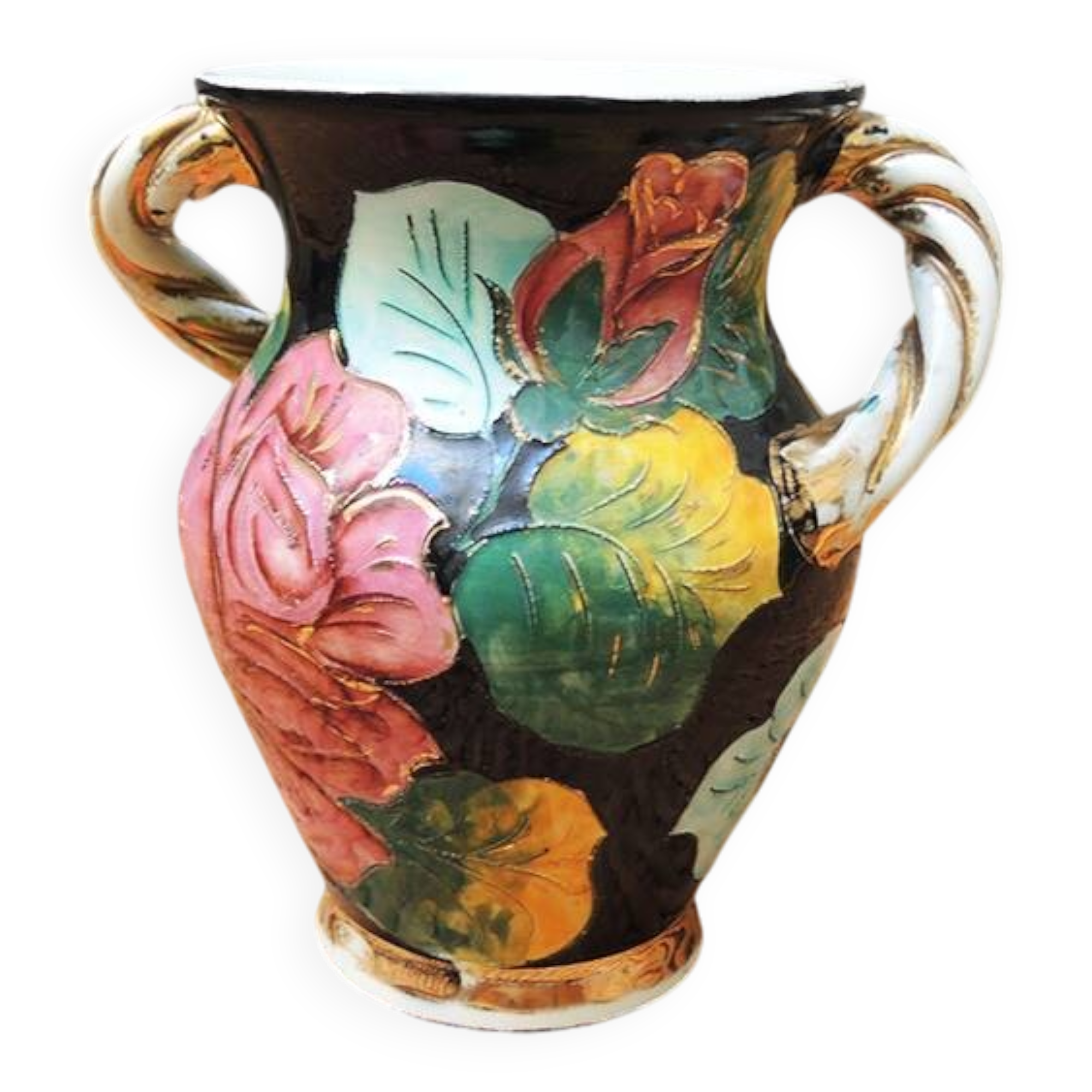 Ancient amphora vase in ceramic – Helene Ugo Vallauris