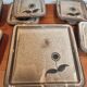 Vintage ceramic service Les Grottes Dieulefit