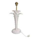 Vintage ceramic palm tree lamp base