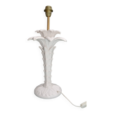 Vintage ceramic palm tree lamp base