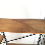 Three-sided String wall shelf, 1960