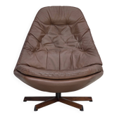 Chauffeuse pivotante réglable danoise par Madsen & Schubell, années 1970