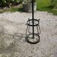 19th-century cast iron coat rack from a castle